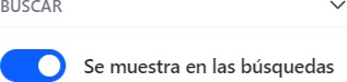 Pantalla de Buscar